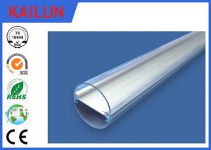 China Extruded Aluminum Enclosure , Half Round 6063 / 6061T8 Led Aluminium Profiles wholesale