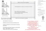 Garrison Fence With galvanized steel and silicon bronze wire