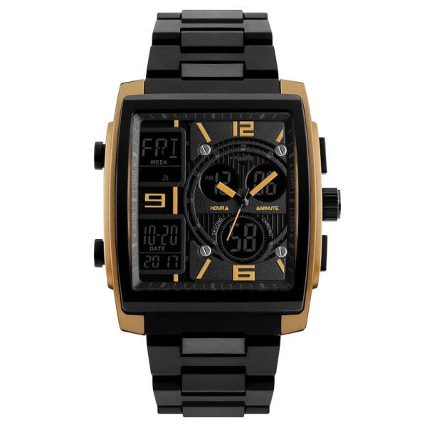 wholesale Reloj Skmei 1274 Outdoor Sport Digital Watch Stainless Steel Chrono