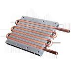 Clear Finishing Cold Plate Aluminum Heatsink