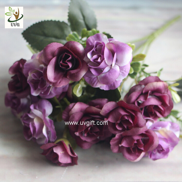 UVG table centerpieces fake roses silk wedding bouquets for party table decoration FRS67