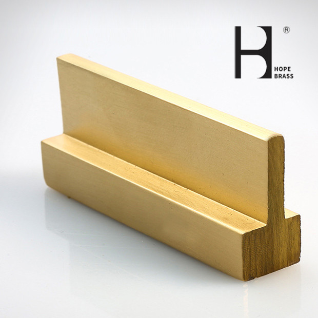 Customized Polished Brass T Bar Polishing Copper T Slot Framing