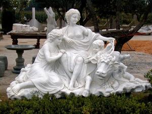 China Family marble sculpture wholesale