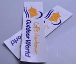 Printed transparent PVC UV resistant water proof sticker decal