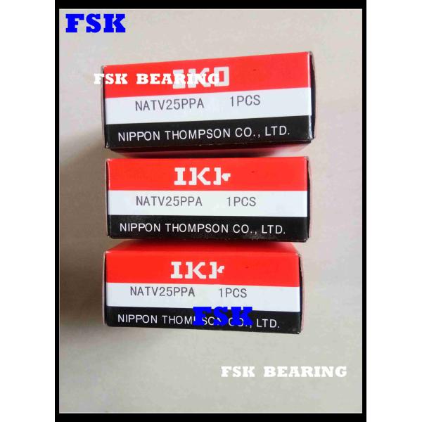 NATR25 NATV25 NART25 NATD25 PP Support Roller Track Runner Bearings With Flange Ring