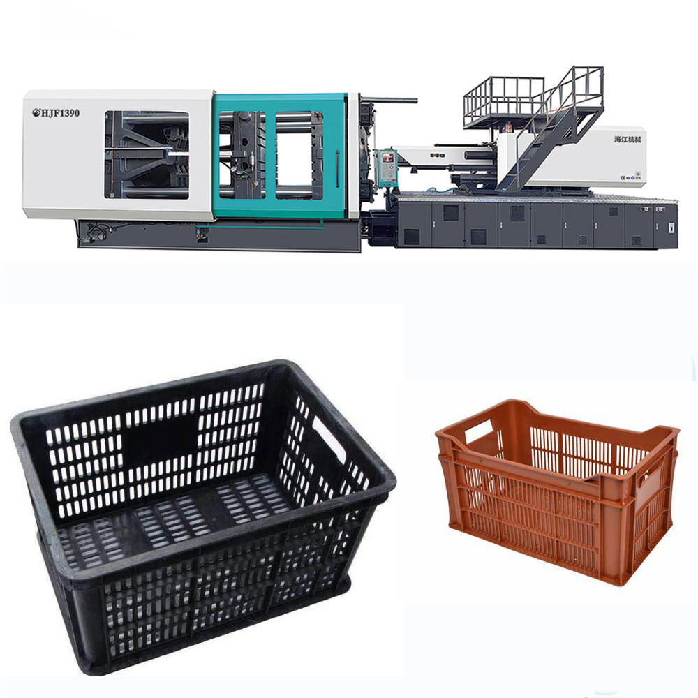 Plastic fruit vegetables box production horizontal Injection Molding Making Machine price