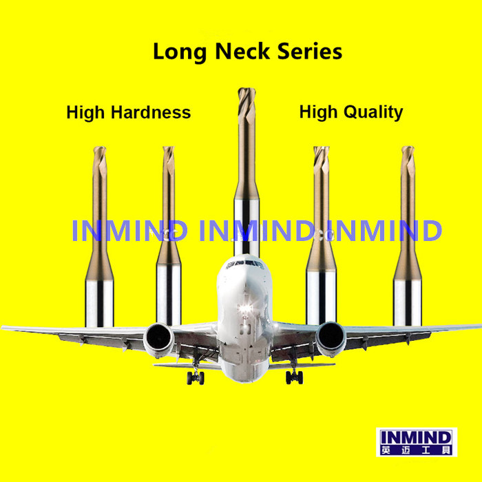 High Hardness Radius Milling Cutter , CNC End Mill For Stainless Steel