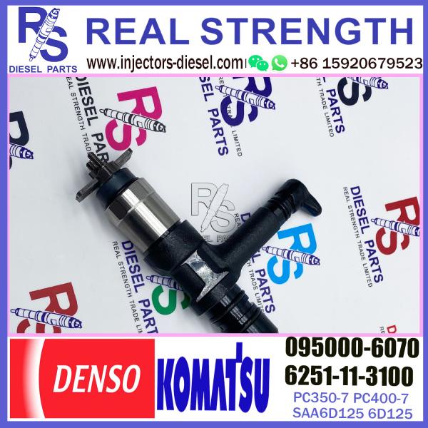 Common Rail Diesel Engine Fuel System 6251-11-3100 095000-6070 For PC350-7 PC400-7