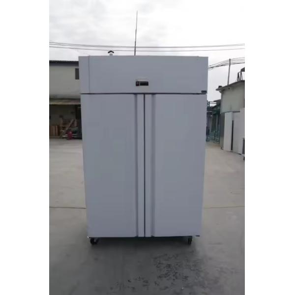 Commercial Kitchen Freezer Single Temperature Stainless Steel Double Door Refrigerator Air Cooled Refrigerator
