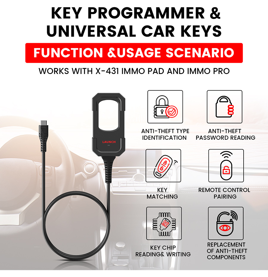 Launch X431 Key Programmer Remote Maker