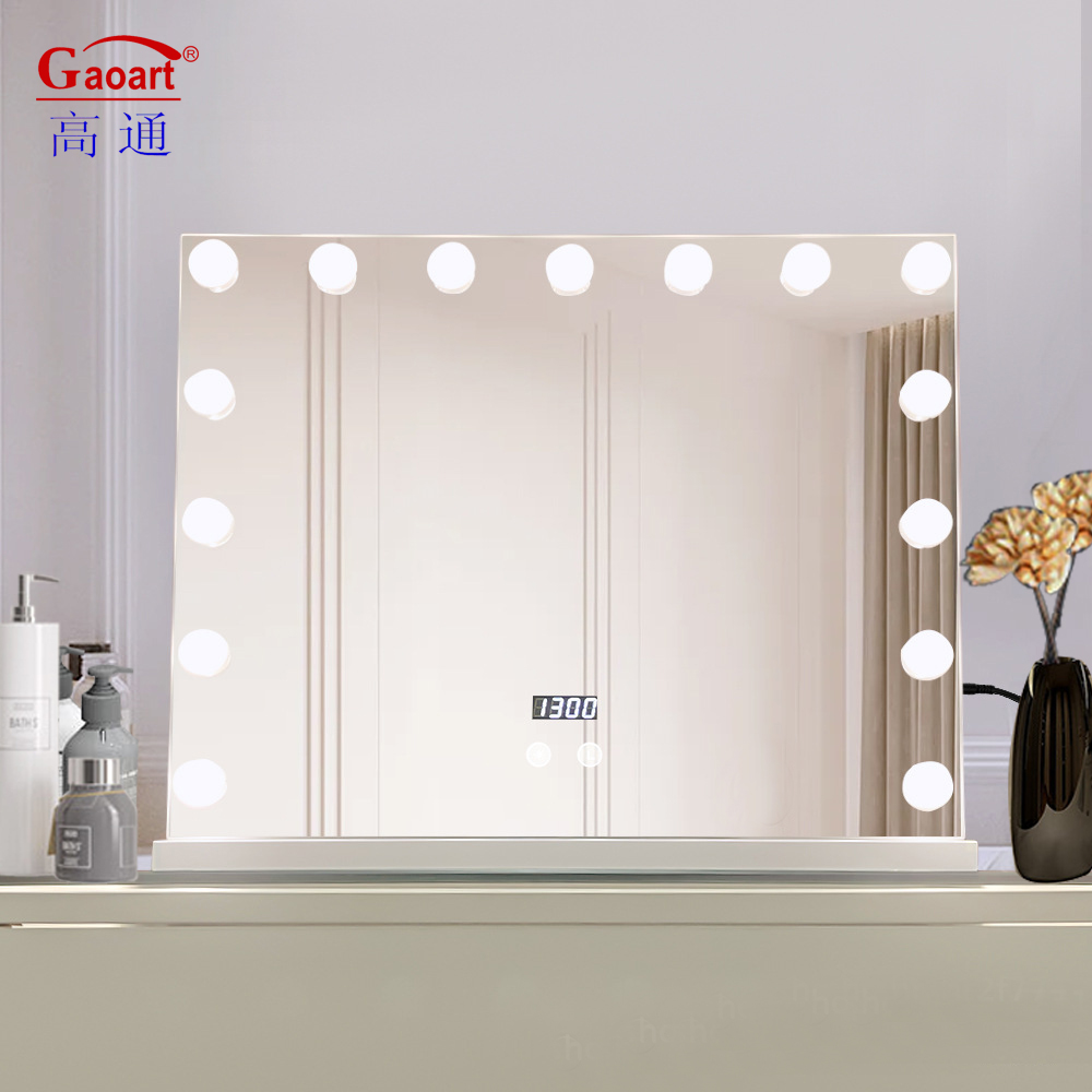 Individual Carton Packing Morden Style Hollywood Lighting Mirror for Hair Salon Vanity