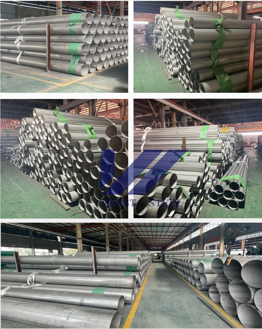 Customization Stainless Steel Sanitary Pipe SS Welded Tube For Textile Industry