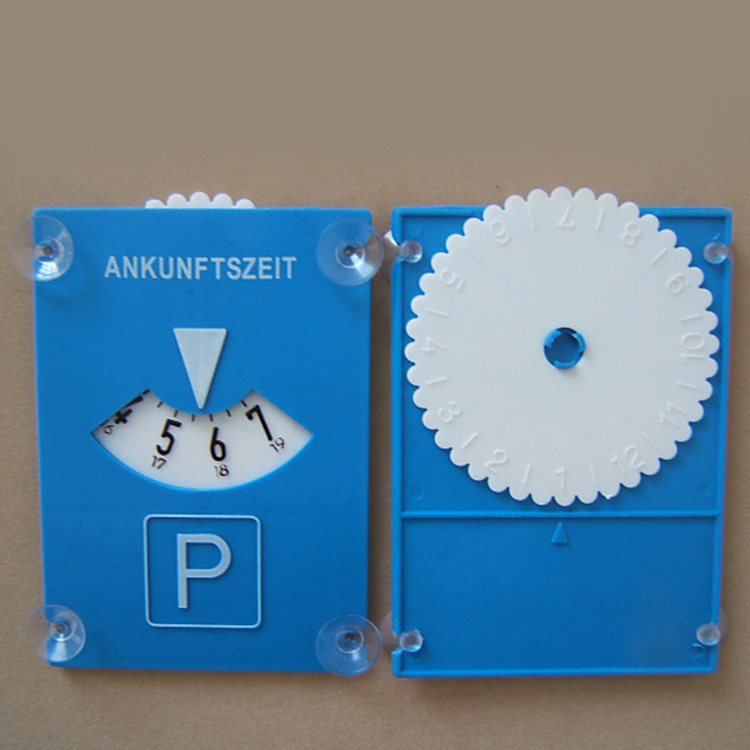 Safe Belt Knife Parking Disc for Outside Appurtenances Plastic Parking Timer