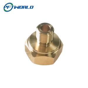 China Precision CNC Brass Metal Parts Turning Machining Copper Service wholesale