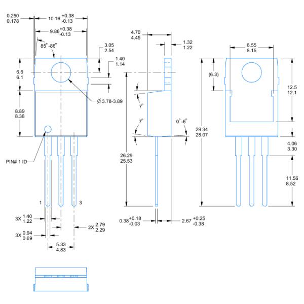 LM35DT Precision Celsius Temperature Sensor with Linear +10mV/°C Output 0.5°C Accuracy Wide -55°C to +150°C Range Low Self-Heating 4-30V Operation