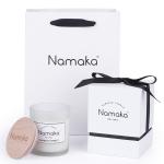 Embossed Logo Ribbon Cardboard Candle Subscription Box Luxury Gift Packaging