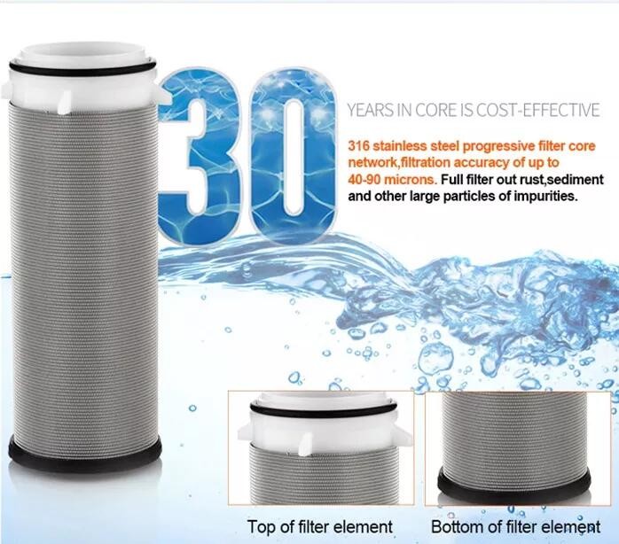 Water Filter For Standard Filter Cartridge Whole House Carbon Water PreFilter