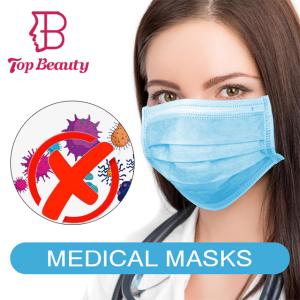 China Surgical Sterile Face Masks Earloop Disposable Non Woven Medical Face Mask wholesale