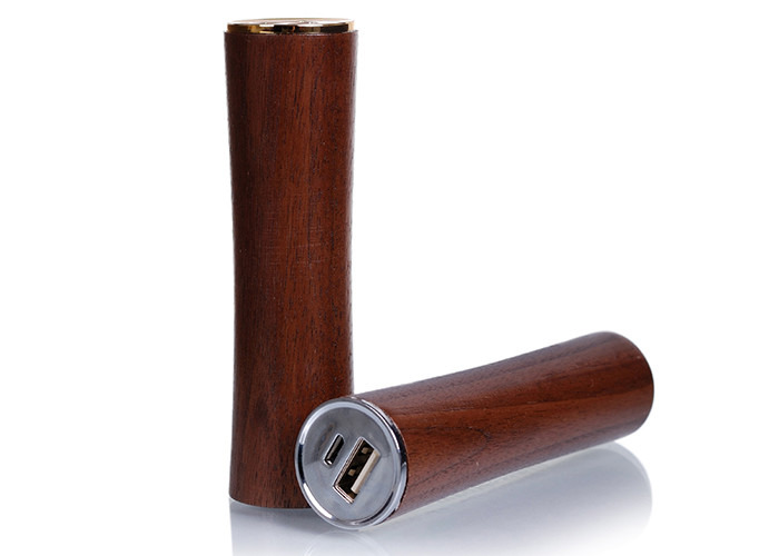 Easy Carry Carved Wood Power Bank 2600mAh With Laser Engraved Logo