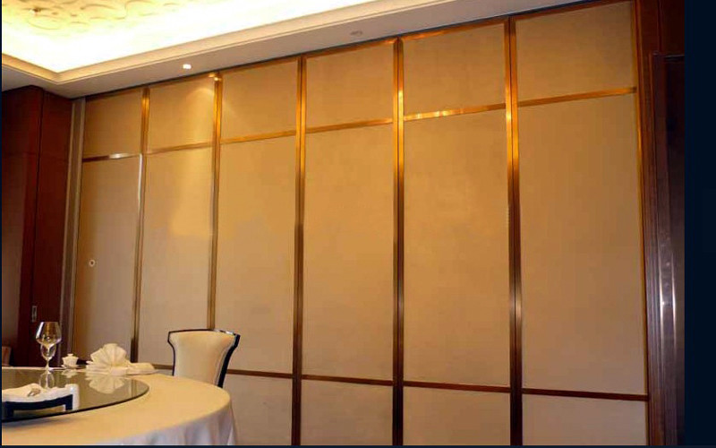 Library School Sliding Folding Partition Walls Soundproof Aluminum Alloy Profile