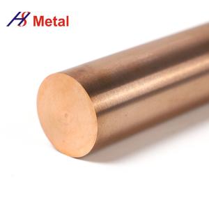 China Polished Tungsten Alloy Products WCu Alloy Thermal Conductivity Round Bar Stock wholesale