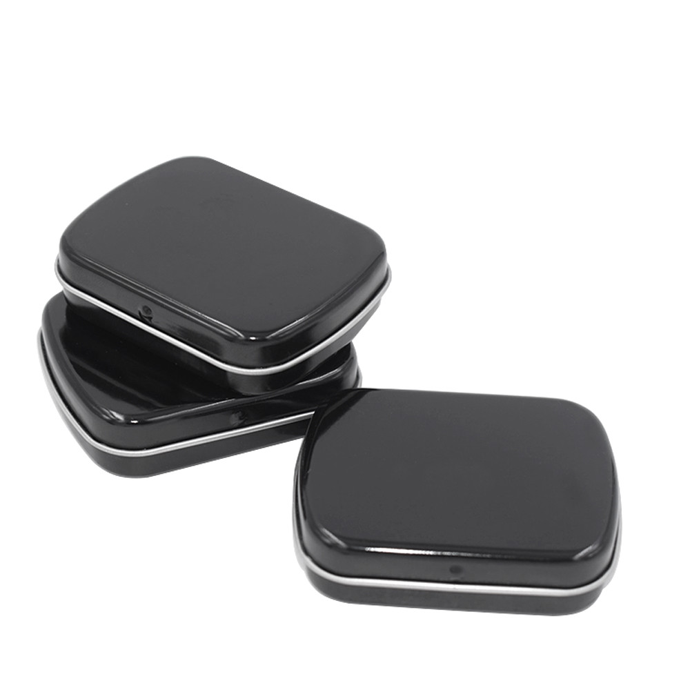 Promotional Mini Tin Can for Mint Packaging Custom Small Tins with Plastic Insert