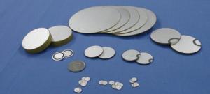 China Pzt4 Piezo Ceramic Disc , Navy Type I Pzt Disc 16mm 20mm 25mm Diameters wholesale