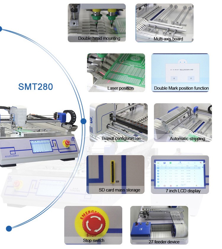 320*450mm SMT Pick And Place Machine