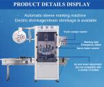 Automatic Shrink Sleeve Labeling Machine 150 Bottles / Min