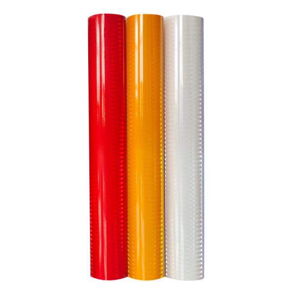 White Yellow Red Green Blue Orange Colorful Prismatic Reflective Sheeting Film