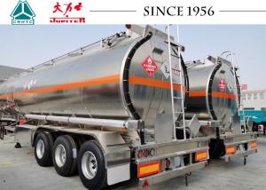 China 3 Axle 40CBM Aluminum Alloy Fuel Transfer Tank Trailer wholesale