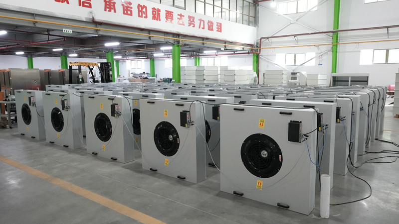 Laminar Flow Hood Hepa Ffu Fan Filter Unit 50w For Hospital