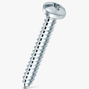 China DIN 7981 Cross Recessed Pan Head Tapping Screws wholesale