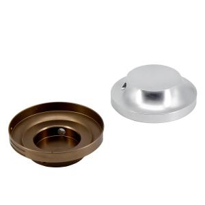 China Anodized Carbon Steel Pail Steel Deep Drawn Metal Stamping Parts wholesale