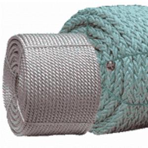 China White Braided Polyester Rope Chemical Resistance Customized Length wholesale