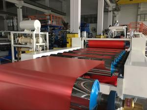 China CE Certificated PP Ribbon Film Extrusion Machine , PP Cast Film Extrusion Line wholesale
