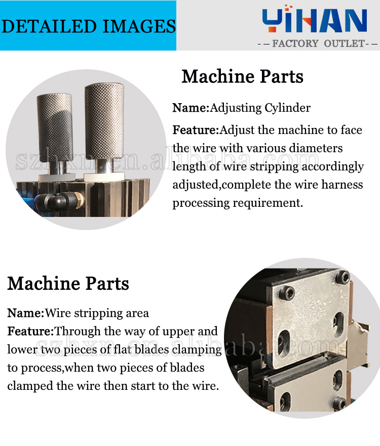 YH-3FN Electrical Pneumatic Wire Stripper Twister for Precise Stripping and Twisting