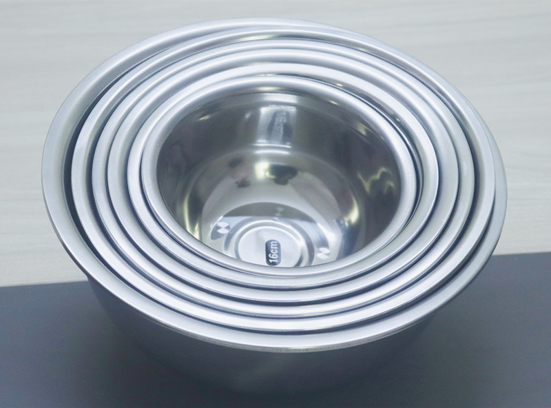 16-40cm Stainless Steel Cookware Sets Water Bowl For Puppy Dog