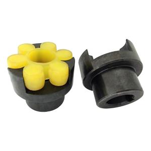 China Polyurethane Elastomer Jaw Couplings Joint Shaft Flexible Mechanical Coupling wholesale