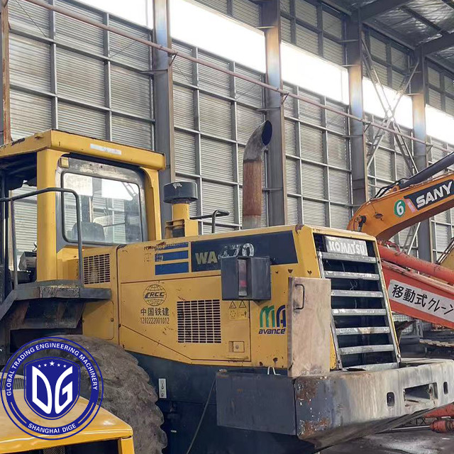 Front End Loader Original Komatsu WA470-6 Used Loader With Good Condition