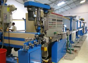 China Electric Wire Extruder Machine Cable Extruder Line 200-400 Meters/Min wholesale