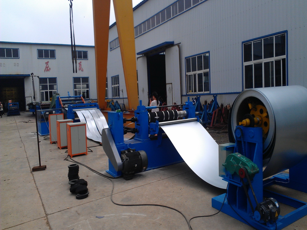 Rolled Steel Coil Slitting Machine Equipment 10T 20m/min