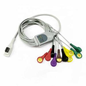 China GE Marquette 10 Lead Holter Cable Rozinn E9002TK E9002TL E9002TP wholesale