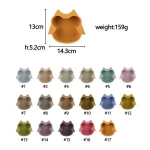 China Microwave Silicone Bowl Set Dishwasher Safe New Arrivals Owl Shape wholesale