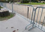 Interlocking Tempory Metal Crowd Control Barrier Fence Galvanized