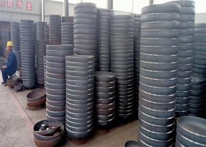 China STD SCH 80 Carbon Steel Pipe Cap A234 WPB Black Painting Galvanized wholesale