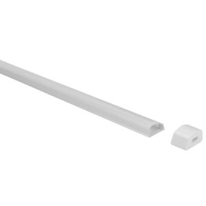 China Small Surface Mount Round LED Extrusion Aluminum 11*4.5mm Customized Length wholesale