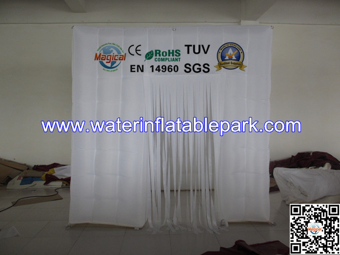 Shinning Shooting Inflatable Photo Booth Tent With LED Light