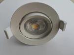 85mm 7W Round Recessed LED Downlight Living Room IP54 25000H