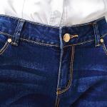 Breathable, Fashion and Casual Zipper Fly women jeans denim